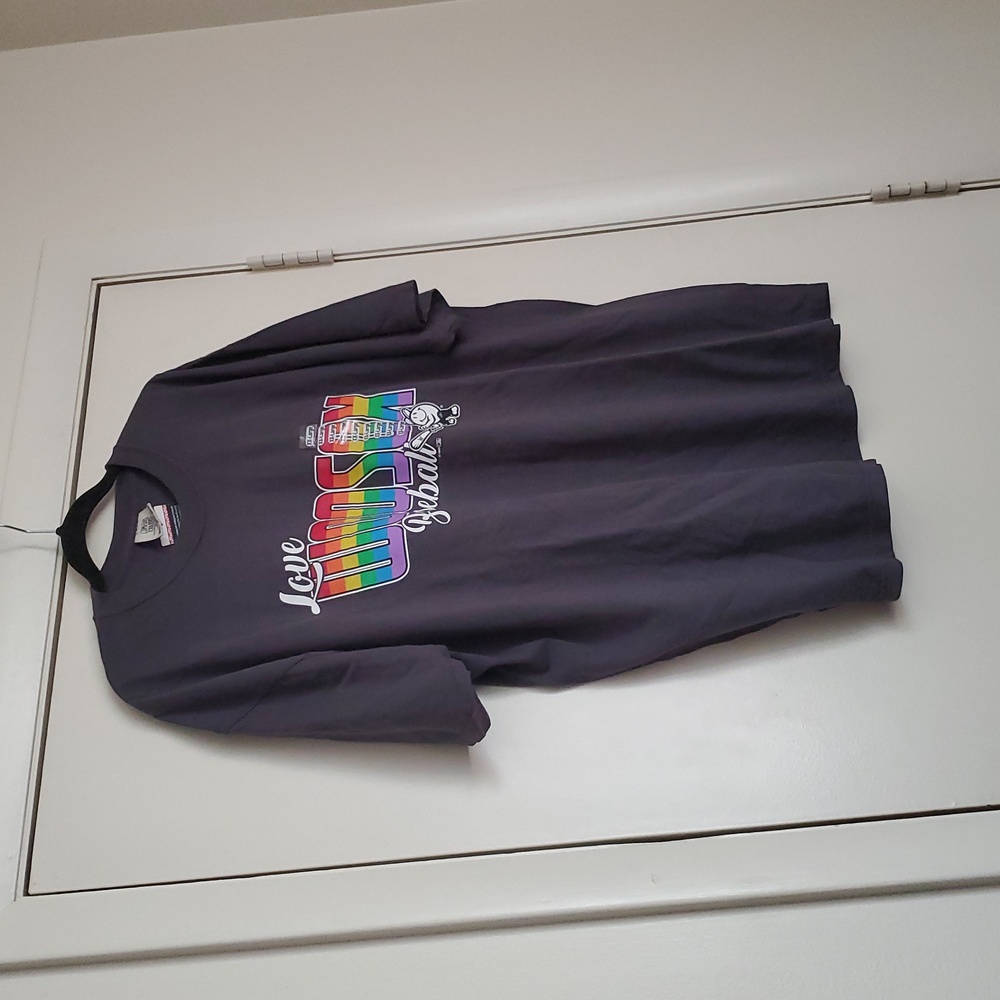 *NWT* Pride Love Woosox Baseball Graphic T-Shirt - Picture 5 of 11